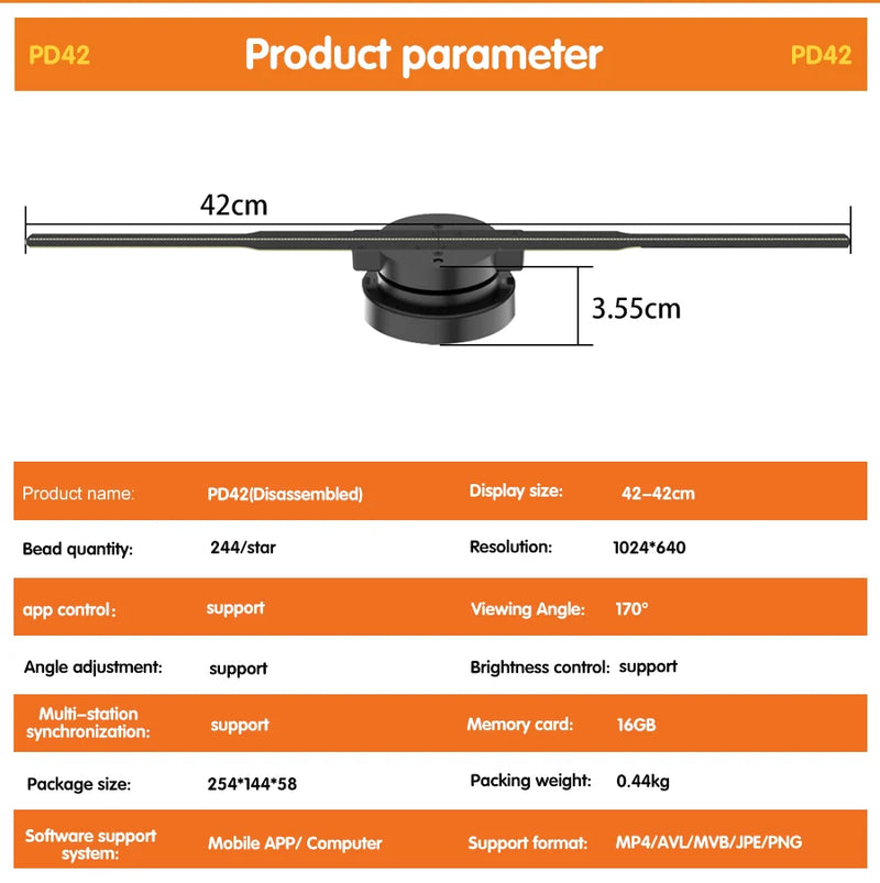 Projetor Imagem Led 3D